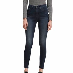 Levi’s Mile High Super Skinny Jeans Dark Wash 28